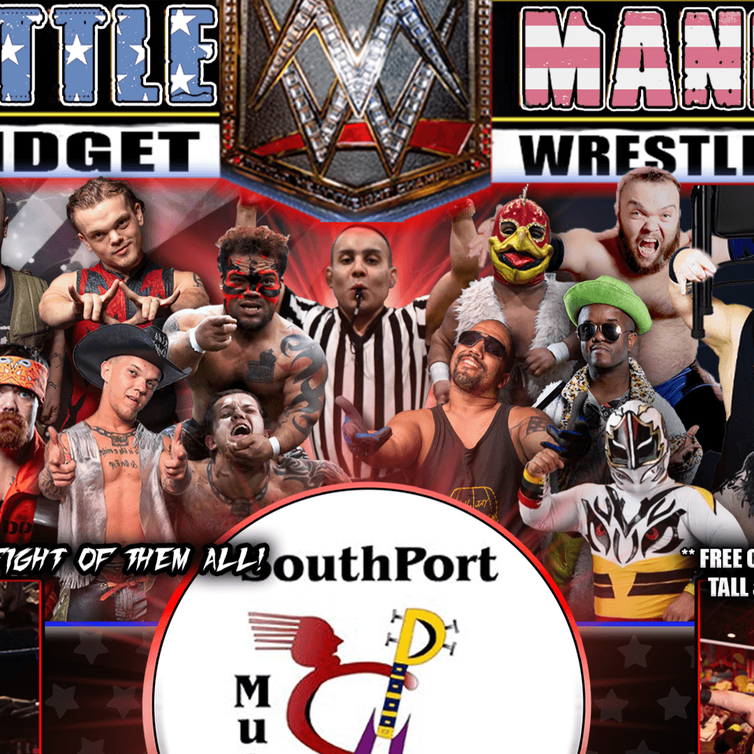 Cover art for TICKETS ON EVENTBRITE - NOT HERE!!! Little Mania Wrestling: Tiny Athletes, Huge Excitement! New Orle event