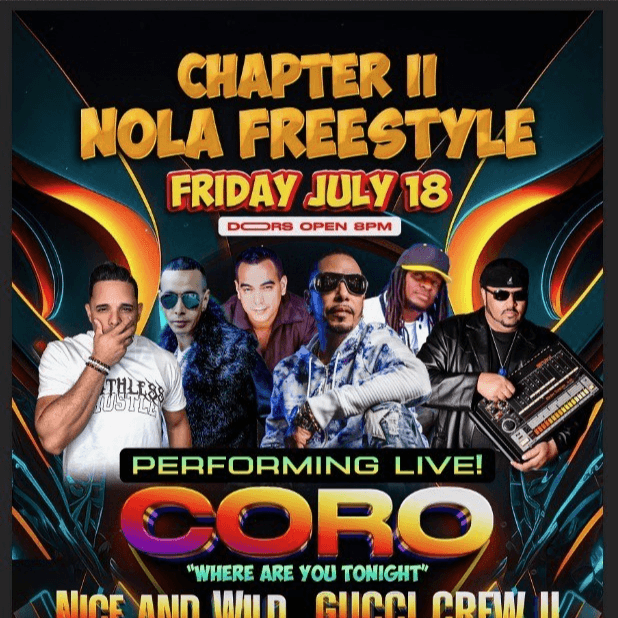 Cover art for TICKETS ON EVENTBRITE - NOT HERE!!! NOLA FREESTYLE JULY 2025  event