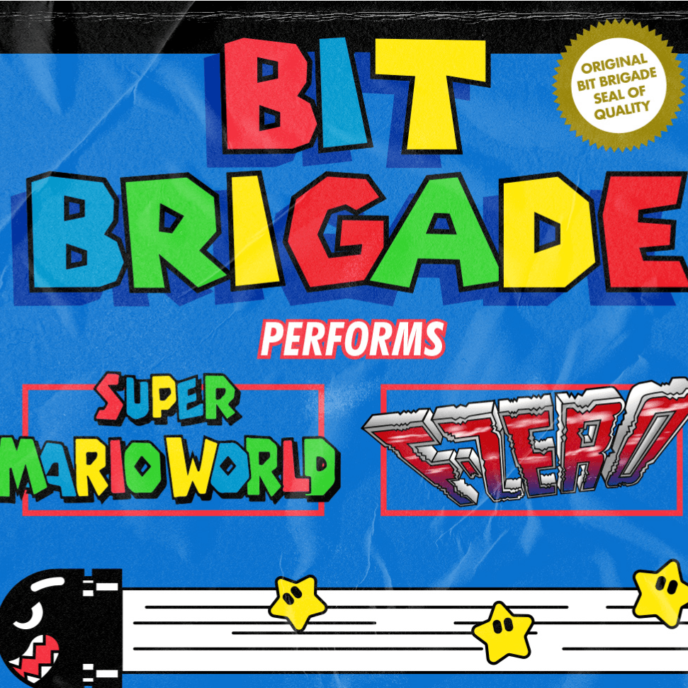 Cover art for  Bit Brigade Performs "Super Mario World" + "F-Zero" LIVE event