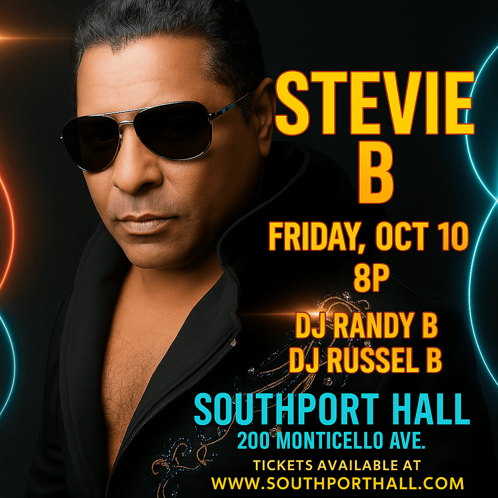 Cover art for STEVIE B event
