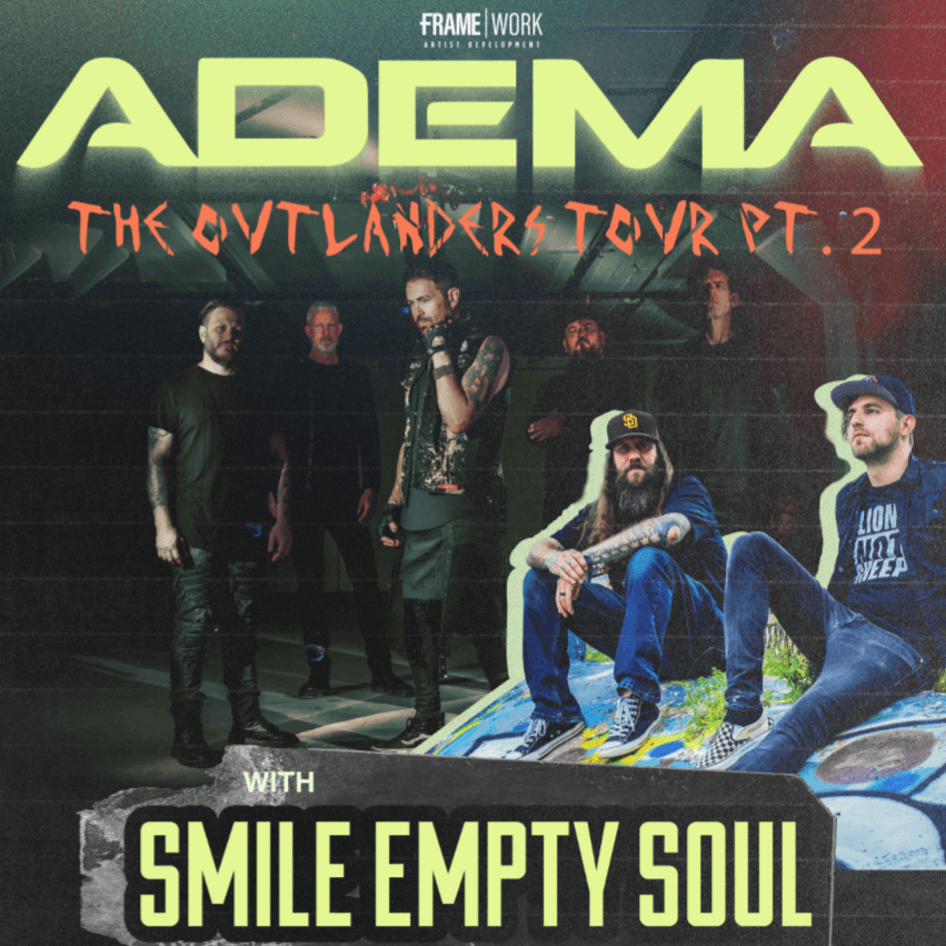 Adema with Smile Empty Soul