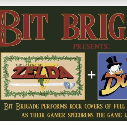 Bit Brigade performs "The Legend of Zelda" + "Duck Tales" Live