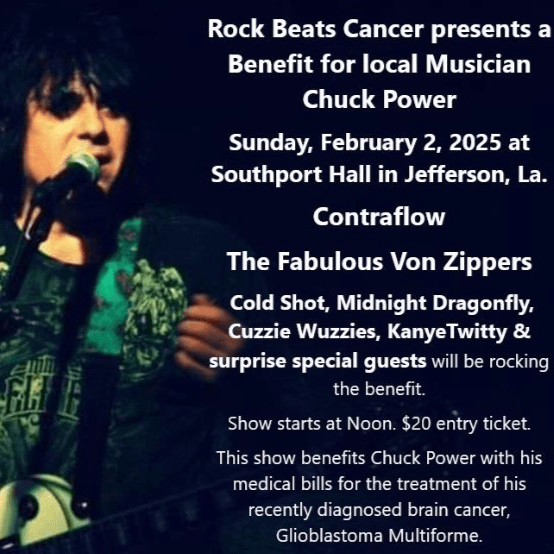 Cover art for Rock Beats Cancer - Benefit for Chuck Power event