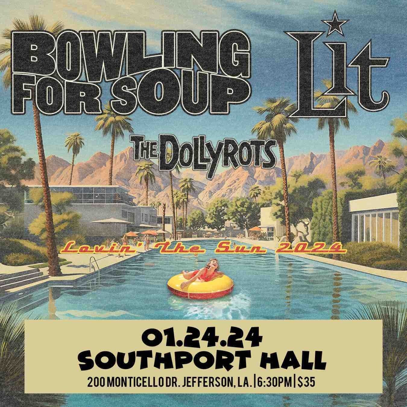 Bowling for Soup with special guests Lit and The Dollyrots